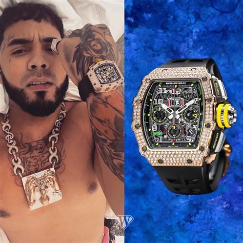 reloj de anuel richard mille|anuel aa relojes.